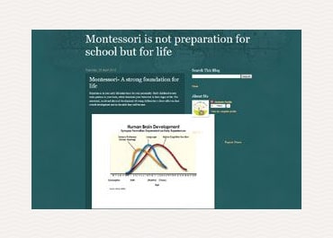 Montessori- A strong foundation for life